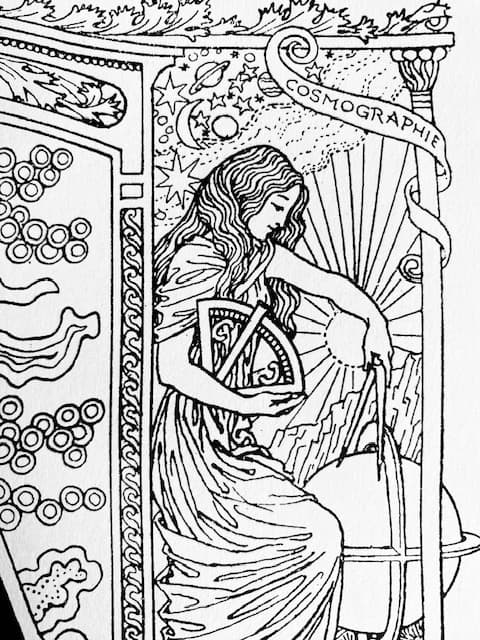 ANTIQUE ALPHABET COLORING BOOK - image 8