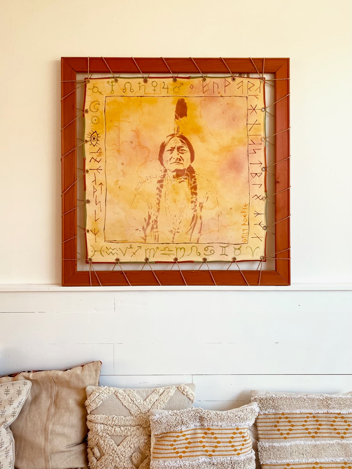 SITTING BULL painting, Tatanka Yotanka - image 2