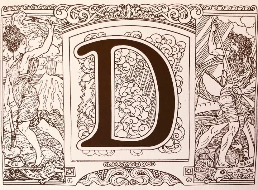 ANTIQUE ALPHABET COLORING BOOK - image 5