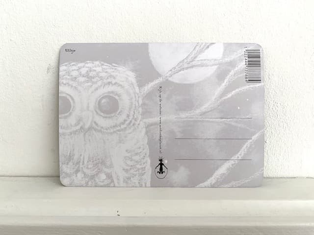 POSTCARDSET 'OWL and FEATHER' - image 2
