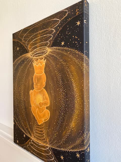 WOMB canvas print 30 x 40 - image 3