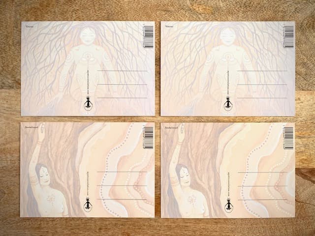 POSTCARDSET  'VETIVER' + 'SANDALWOOD' - image 2