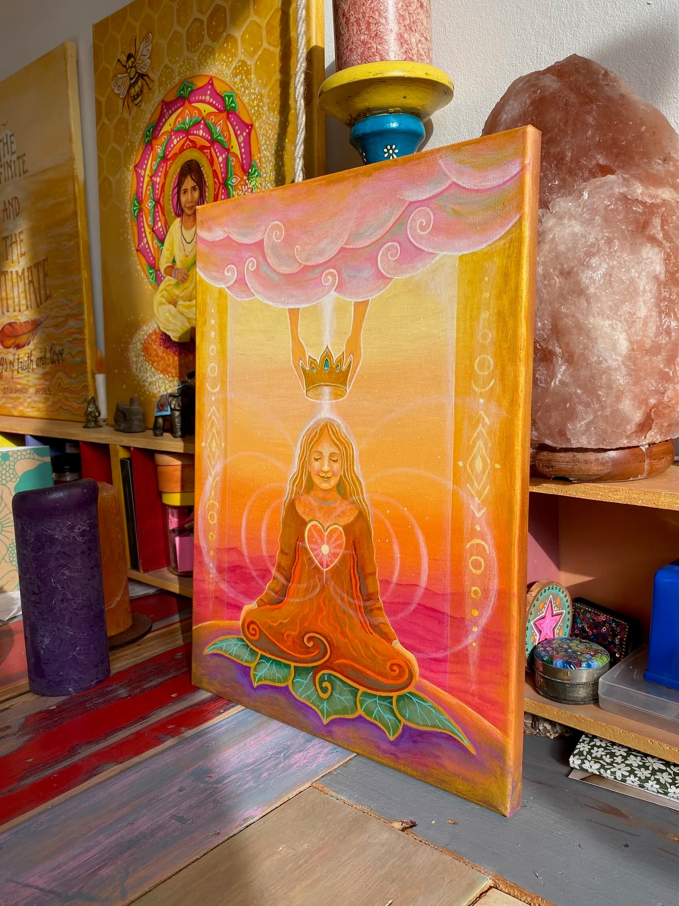 MEDITATION canvas print 40 x 50 - image 2