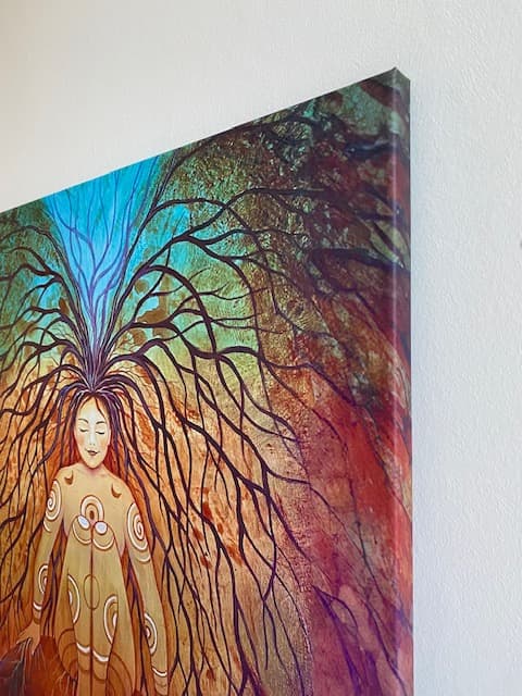 VETIVER canvas print 60 x 60 - image 2