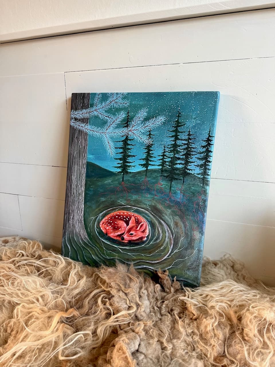 BLUE SPRUCE canvas print 40 x 50 - image 4