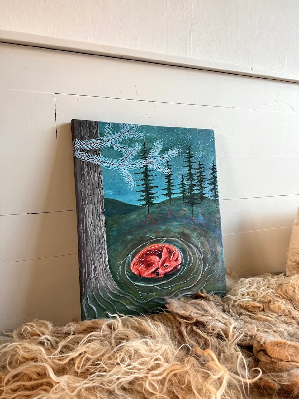 BLUE SPRUCE canvas print 40 x 50 - image 3