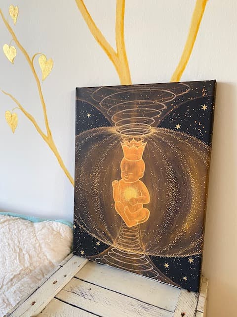 WOMB canvas print 30 x 40 - image 2