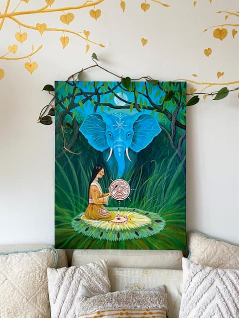 RITUAL canvas print 70 x 90 - image 2